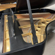 1968 Steinway model L grand piano and artist bench - Grand Pianos